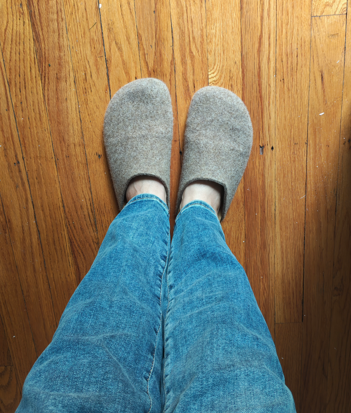 shoes overhead