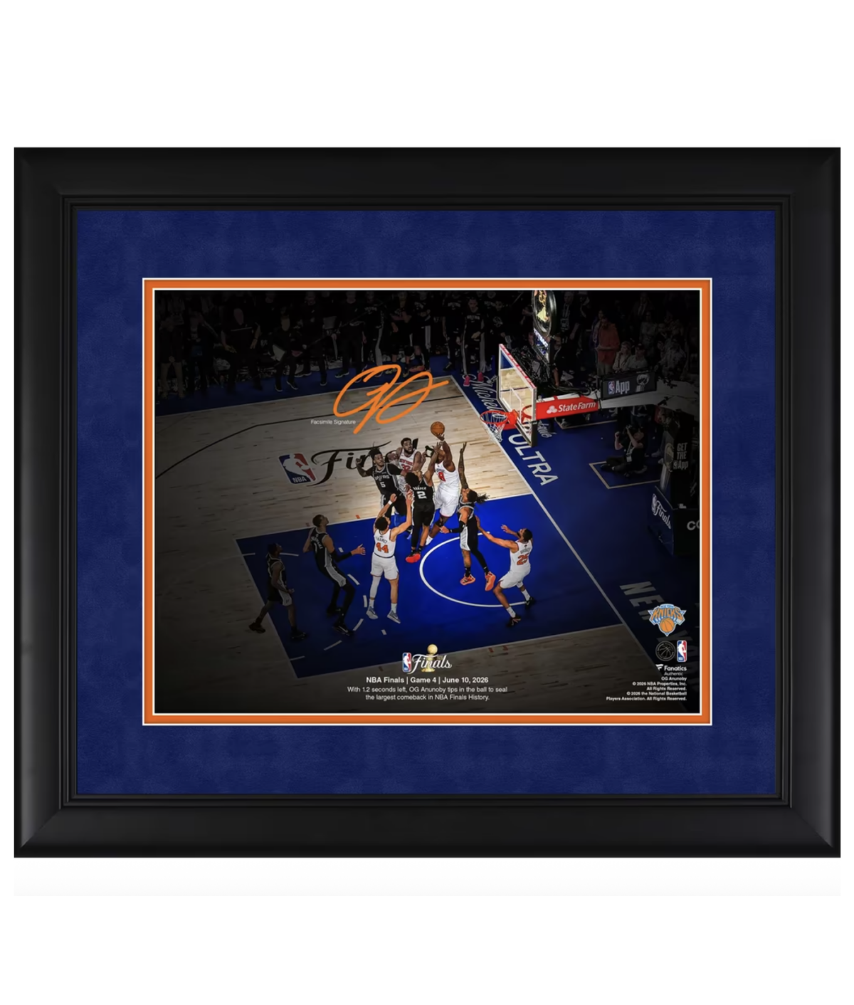 knicks frame