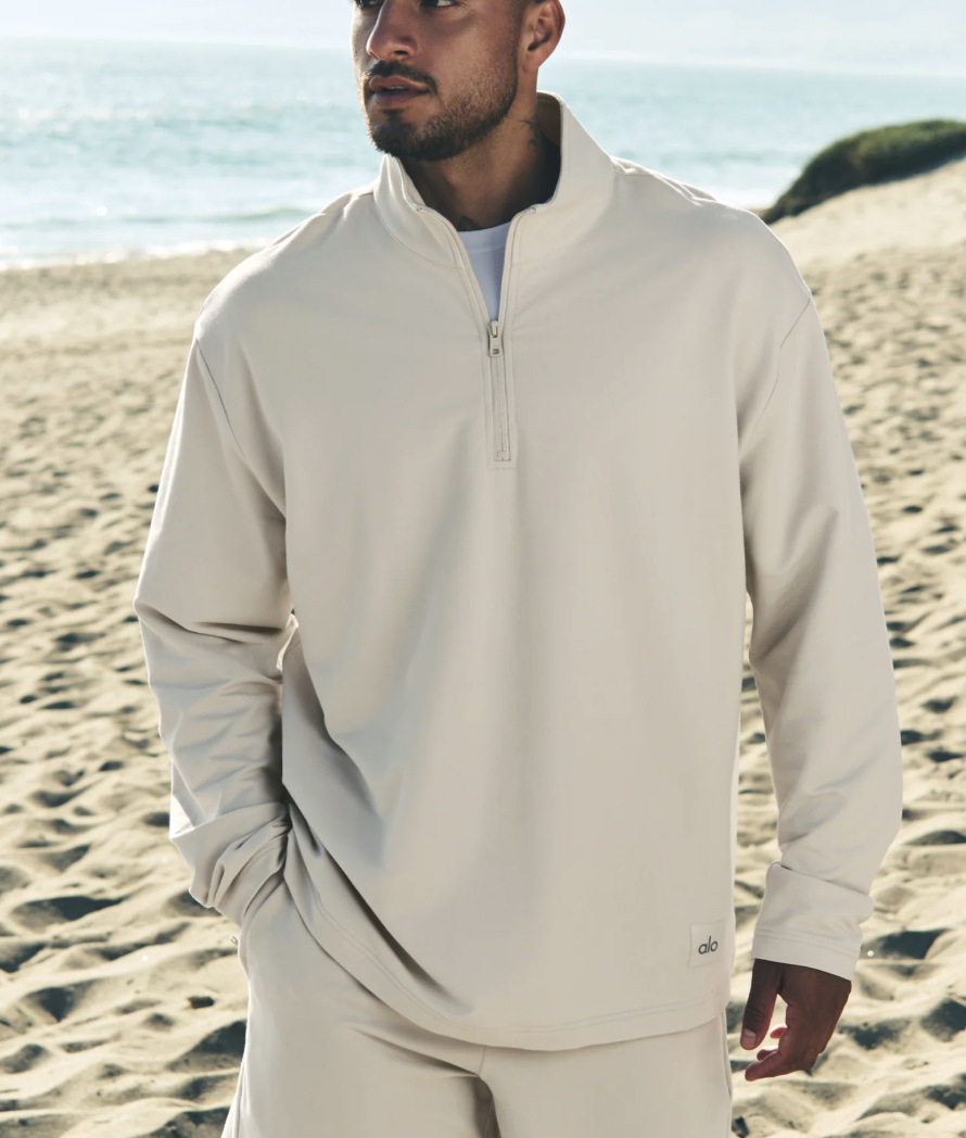 sweater on man
