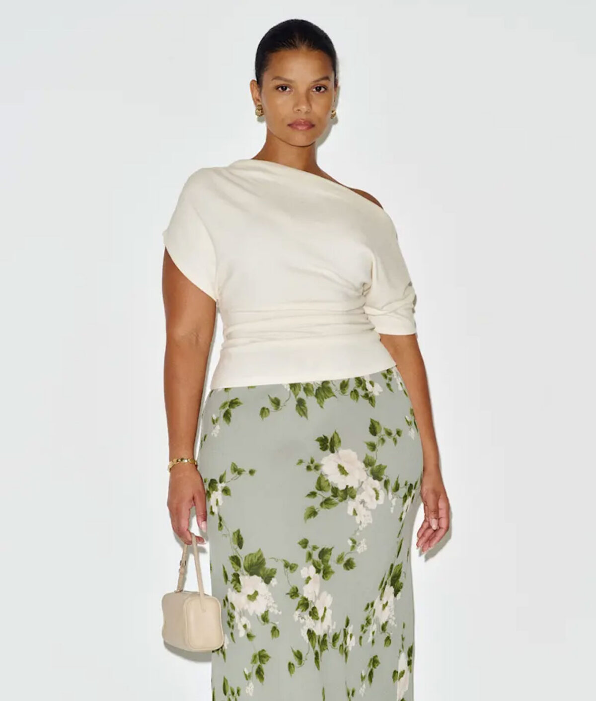 reformation iris knit top