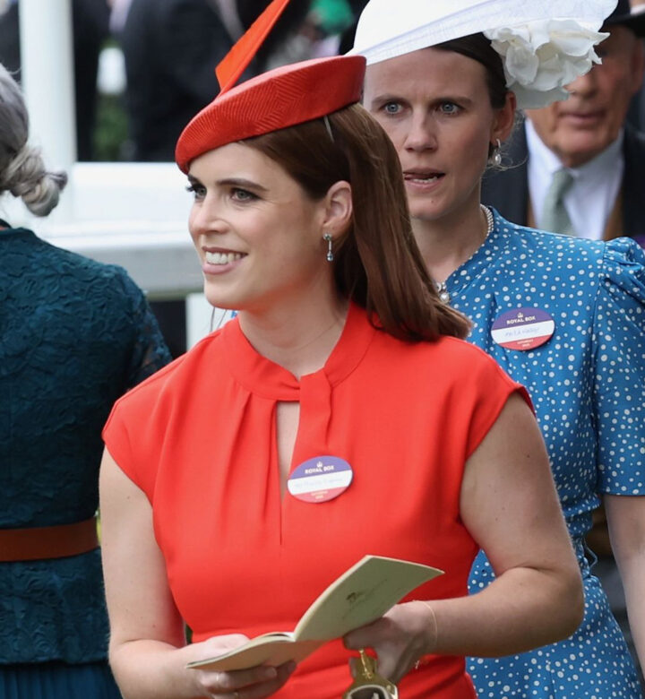 princess eugenie husband cradles newborn daughter