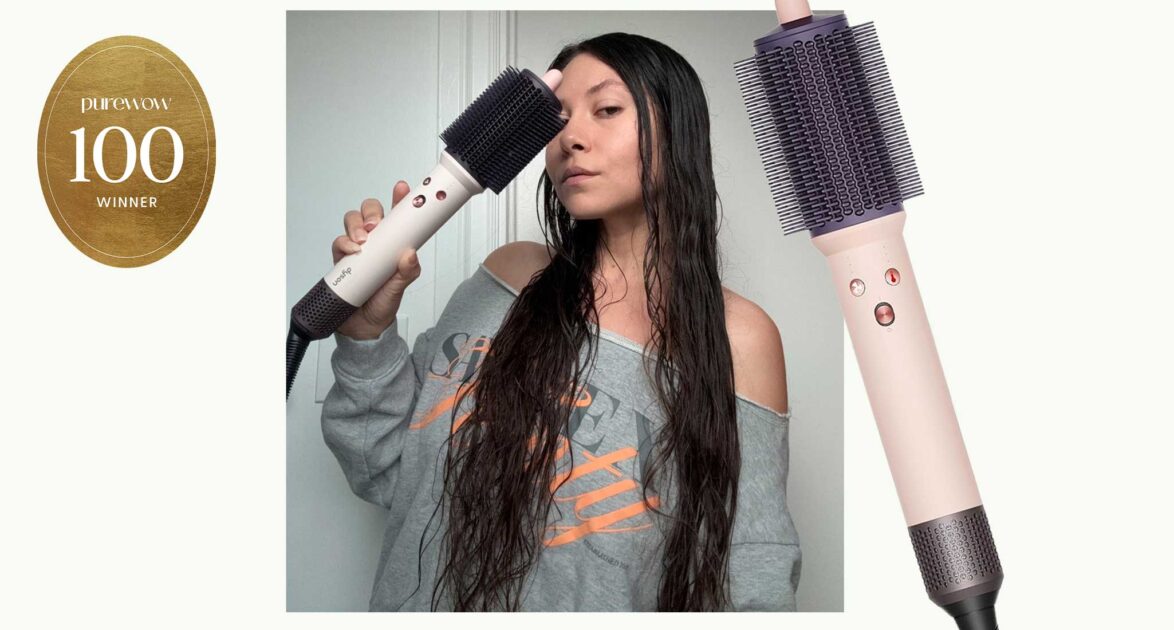 I Tried Dyson's New Airsmooth Heat Brush and It's a Game-Changer for My Lazy-Girl Hair Routine